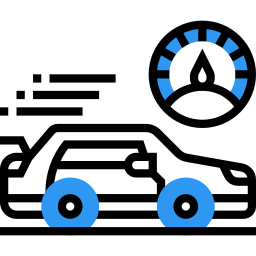 Auto che supera il limite di velocità
